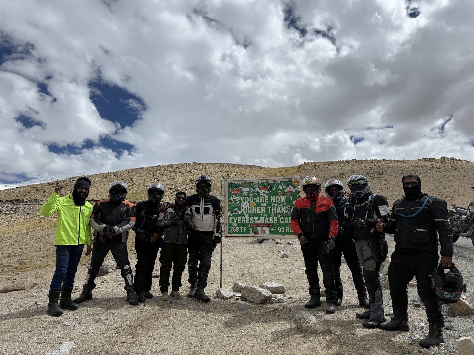 Leh Extravaganza motorcycle journey photograph
